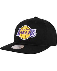 Mitchell & Ness - Nba Los Angeles Lakers Logo Deadstock Cap Cotton - Lyst
