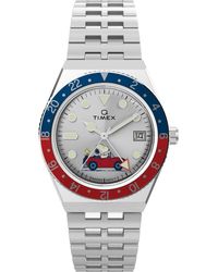Timex - Peanuts Q Watch Tw2W83300 Stainless Steel - Lyst