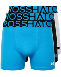 Crosshatch - Dumas Boxer Shorts (Pack Of 3) (Malibu) - Lyst