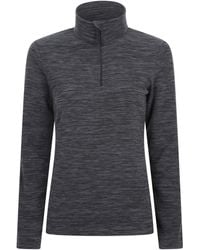 Mountain Warehouse - 'Snowdon' Fleece Top Half Zip Breathable Quick Dry Sweater - Lyst