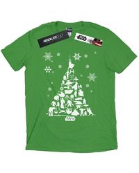 Star Wars - Christmas Tree T-Shirt (Irish) Cotton - Lyst