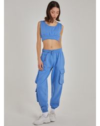 Pink Vanilla - Cropped Lounge Bralette - Lyst