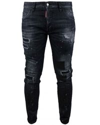DSquared² - Skater Jean Zwart - Lyst
