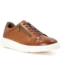 Dune - Tribute 2 Leather Cup-sole Trainers - Lyst