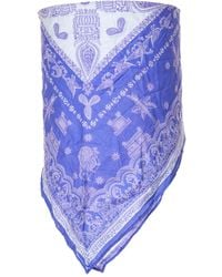 Buff - Bandana With Printed Design Made Of Light And Soft Fabric 59200 - Lyst