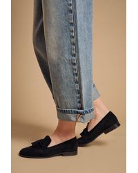 Oasis - Toni Faux Suede Tassel Loafers - Lyst