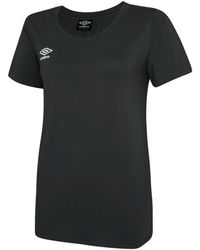 Umbro - Ladies Club Leisure T-Shirt Cotton - Lyst