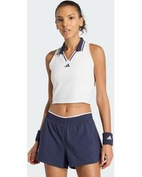 adidas - Tennis Climacool Crop Tank Pro - Lyst