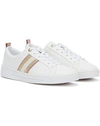 Ted Baker - Baily Trainers Leather - Lyst