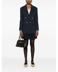P.A.R.O.S.H. - Crew Cotton Blend Blazer Jacket - Lyst