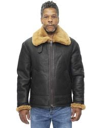 Infinity Leather - B3 Ww2 Sheepskin Aviator Flying Jacket-Charleston - Lyst