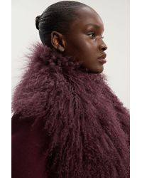Karen Millen - Mongolian Wool Scarf - Lyst