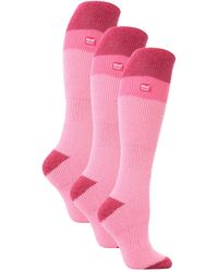 Heat Holders - 3 Pack Ladies Thermal Knee High Ski Socks - Lyst