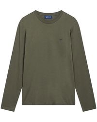 Gas - T-shirt Met Lange Mouwen Janis Logo Model - Lyst