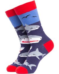 Soctopus - Dog Design Novelty Funny Dress Socks - Lyst