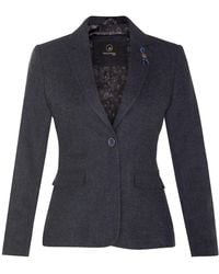 TruClothing - Tweed 1920S Herringbone Blazer Canvas - Lyst