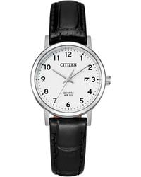 Citizen - Zwarte Horloge Eu6090-03A - Lyst
