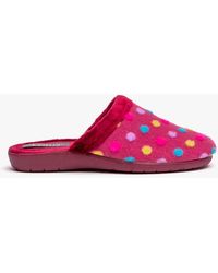 Lotus - Berlie Slippers Bordo - Lyst