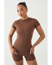 DSGN Studio - Sculpt Short Sleeve Top - Lyst