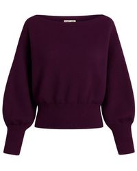 MixRay - Geribbelde Bootneck Trui - Lyst