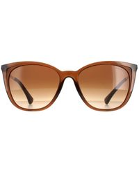 Ralph Lauren - By Cat Eye Transparent Gradient Sunglasses - Lyst