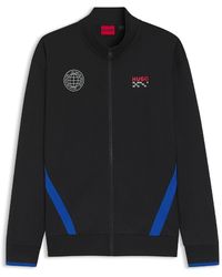 HUGO - Vcarb Zip_01 Rb Jacket - Lyst