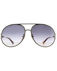 Chloé - Chloé Aviator Gradient Ch0145S Metal (Archived) - Lyst