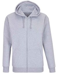 Sol's - Adult Carter Marl Full Zip Hoodie Marl) - Lyst