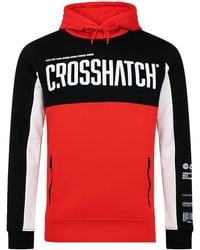 Crosshatch - Compounds Panel Hoodie Cotton - Lyst