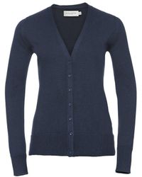 Russell - Collection Ladies/ V-Neck Knitted Cardigan (French) - Lyst