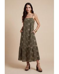 Urban Bliss - Embroidered Maxi Dress - Lyst