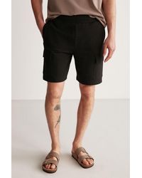 Grimelange - Mid Waist Straight Cargo Shorts - Lyst