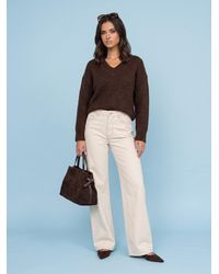 Urban Bliss - Wool Blend V Neck Jumper - Lyst