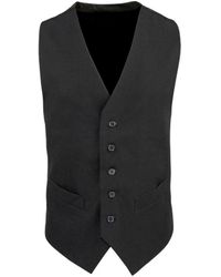 PREMIER - Lined Waistcoat / Catering / Bar Wear (Pack Of 2) () - Lyst