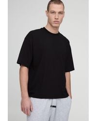 BoohooMAN - Basic Oversized Boxy Crew Neck T-Shirt - Lyst