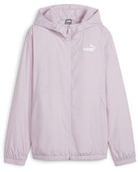 PUMA - Solid Windbreaker Jacket - Lyst