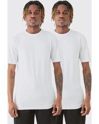 BoohooMAN - Tall 2 Pack Muscle Fit T-shirt - Lyst