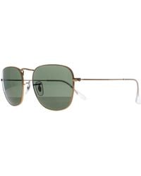 Ray-Ban - Vierkant Goud G-15 Groen Rb3857 Frank - Lyst