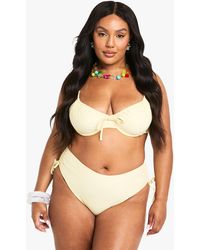 Boohoo - Plus Tummy Control High Waist Brief - Lyst