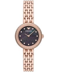 Emporio Armani - Rosa Rose Watch Ar11432 Stainless Steel (Archived) - Lyst