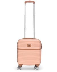 Infinity Leather - Abs Hardshell Underseat Cabin Suitcase 45 X 35 X 20 Cm Luggage Suitable For Easyjet - Lyst