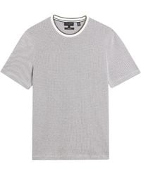Ted Baker - Arlon Regular Fit Textured T-Shirt - Lyst