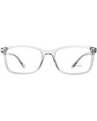 Prada - Rectangular Crystal Pr14Wv - Lyst