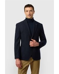Ted Baker - Single Breasted Long Sleeve Two Button Collared Tailored Suit Jacket - Lyst