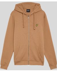 Lyle & Scott - Loopback Cotton Full Zip Hoodie - Lyst