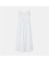 Vero Moda - Vera Spaghetti Strap Midi Dress - Lyst