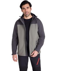 Mountain Warehouse - 'Exodus' Softshell Jacket Insulated Breathable Water Resistant Coat - Lyst