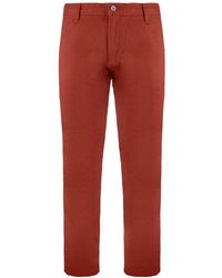Dockers - Slim Tapered Leg Chocolade Chino Broek - Lyst