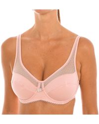 DIM - Generous 00Asf Underwire Bra With Micro Tulle Detail Provides Support And Elegance A Feminine Design - Lyst