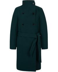 BOSS - Cedandy1 Solid Patterned Over Coat - Lyst